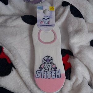 Disney Stitch womens Trainer Socks
